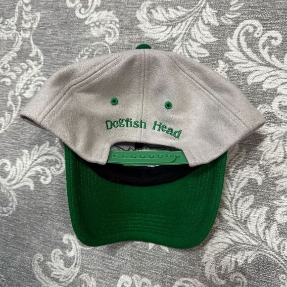 Dogfish Head Craft Brewery Snapback Hat Gray Unisex Adjustable - Picture 4 of 5